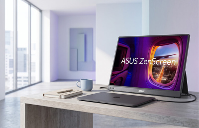 Портативный монитор ASUS ZenScreen MB16NCG — мобильный экран для работы и не только